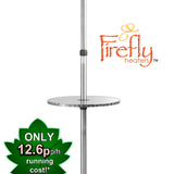 2.1kW IP44 Freestanding Electric Halogen Infrared Heater with Table by Firefly™