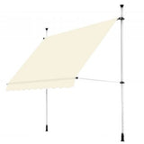 4.0m Balcony Manual Awning, Ivory