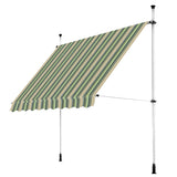 3.0m Balcony Manual Awning, Multistripe