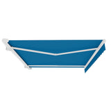 4.0m Full Cassette Manual Awning, Azure Blue