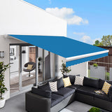 4.0m Full Cassette Manual Awning, Azure Blue