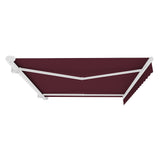 3.5m Full Cassette Manual Awning, Burgundy