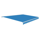 2.5m Half Cassette Electric Awning, Azure Blue