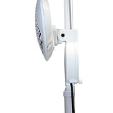 Freestanding Electric Quartz Bulb Patio Heater in White| Heatlab®