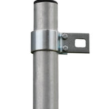 16ft 4\ / 5m Galvanised Shade Sail Pole With Bracket Clamp"