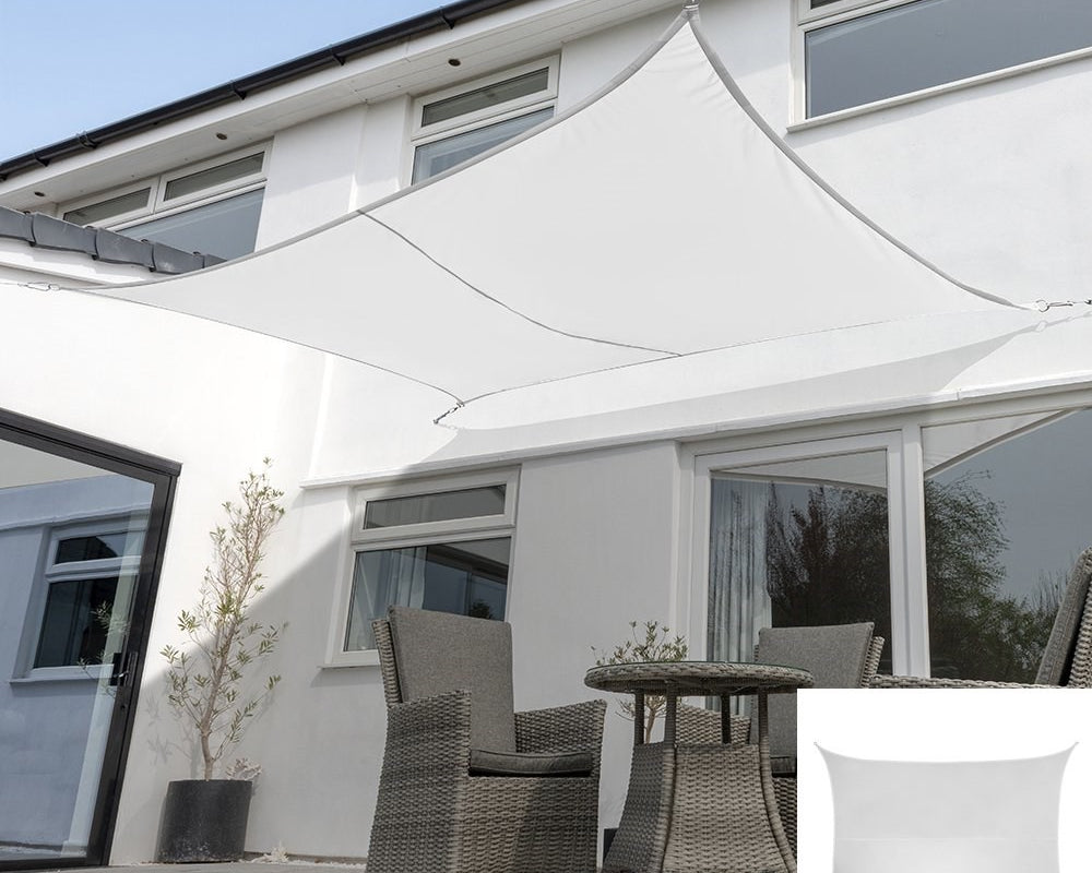 Sail Shade | Standard Water Resistant | Polar White