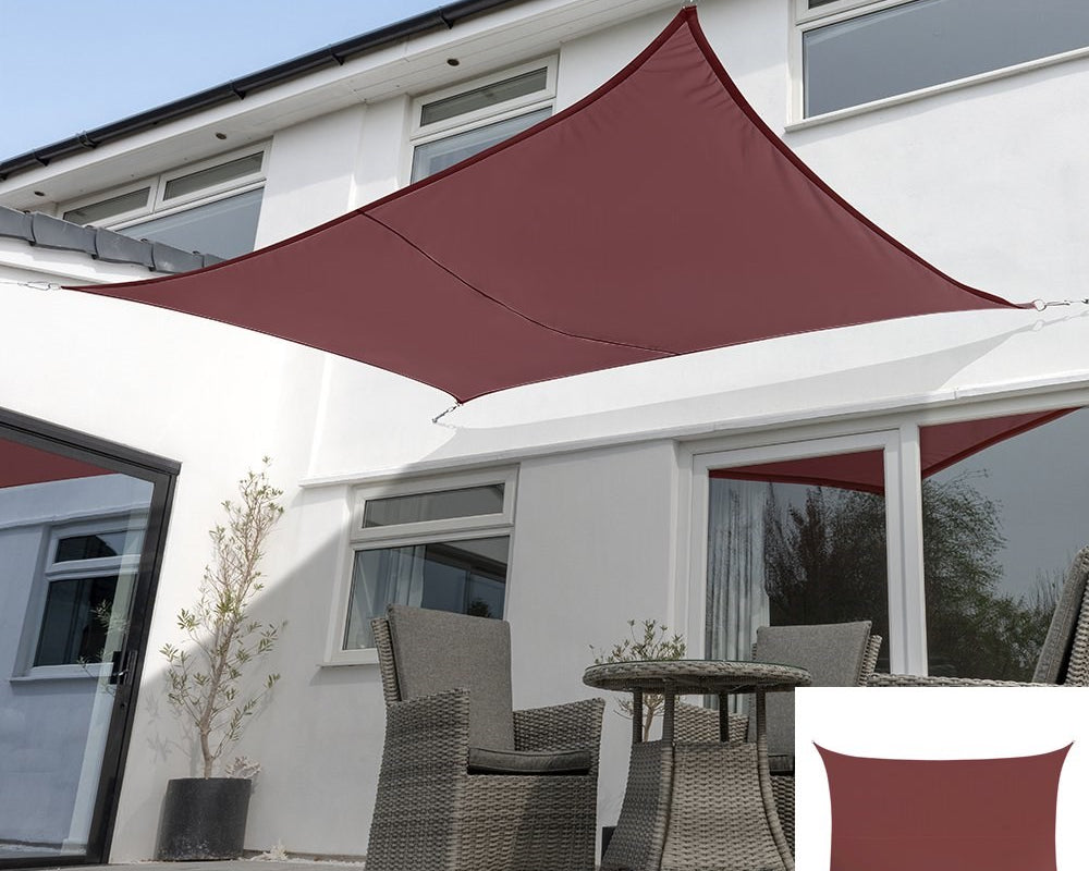 Sail Shade | Premium Waterproof | Marsala Red