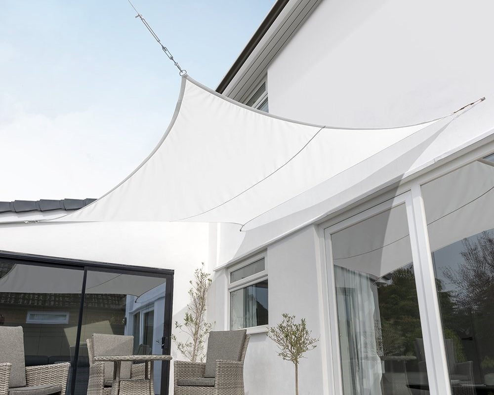 Sail Shade | Premium Breathable | Polar White